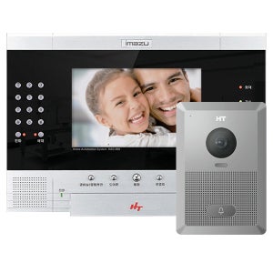 현대통신 디지털 비디오폰 HAC-973 / HDS-R100[매립형]