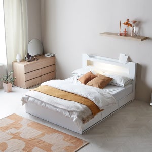 [포토리뷰 선물 이벤트] 파로마 로건 LED 수납침대 슈퍼싱글 SS 프레임