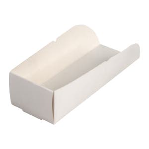 무지 화이트 핫도그홀더 조립형 (2000개)- W157 x D55 x H40mm
