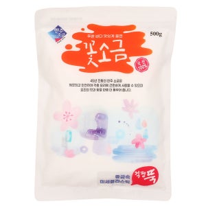 꽃소금 500G/한주