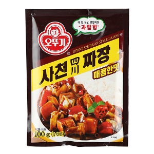 사천짜장(매콤) 100G/오뚜기