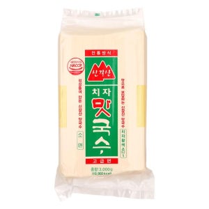여름별미 국수, 콩국수 면 신갈산 치자맛국수, 3kg, 1개