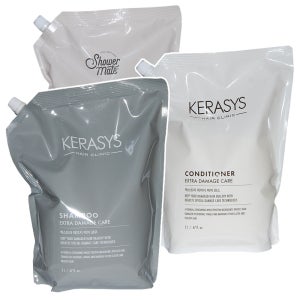 케라시스 데미지케어 샴푸 린스 바디워시 리필 2000ml 대용량 2L