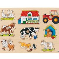 GoKi Wooden Farm I Puzzle