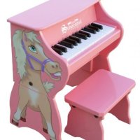 Schoenhut 25 Key Piano Pal with Bench Horse