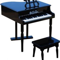 Schoenhut 30 Key Classic Baby Grand Piano (Black)