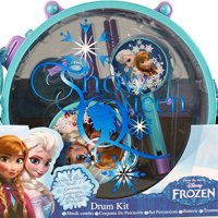 Disney Frozen XL Drum And 5 Musical Toys - Complete Musical Instrument Set!