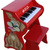 Schoenhut 25 Key Piano Pal with Bench Dog