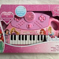 New Disney Princess Childrens Pink Piano Keyboard Record & Playback