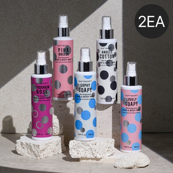 [N배송]1+1 더프트앤도프트 파인프라그란스 헤어앤바디미스트 150ml 대용량 섬유향수