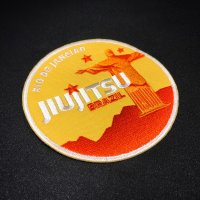 [주짓수패치] JIUJITSU BRAZIL ORANGE 패치