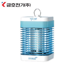 번개표 LED 넉다운 KKD-2200 신형 전자식 전격살충기 해충박멸