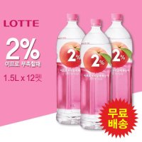 [롯데] 이프로 복숭아 1.5L x 12펫