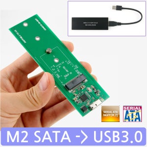NGFF 전용 M.2 SSD 리더기 B키 B+M키 호환 USB 외장 케이스 어댑터