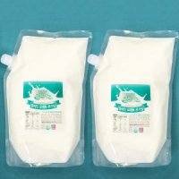 밀크아트 산지직송 수제요거트 무가당 플레인요거트 2000ml 2팩 (중원목장 산지직송)