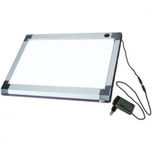 일진 LED 라이트박스 A4 MK-LED-BA4 은색 테두리