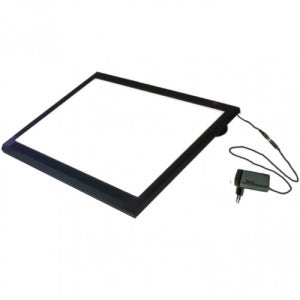 일진 LED 라이트박스 A4 MK-LED-BA4 검정 테두리