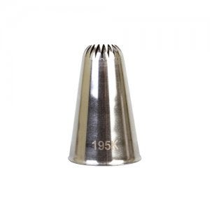 중형팁 (195K) 톱니15 상투과자 모양깍지