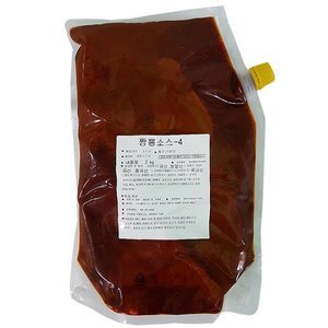 캐드 짬뽕소스-4 2kg 진한 해물맛 중식 소스 대용량 업소용