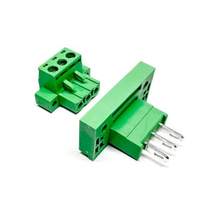 3pin 피치5.08mm 암수세트 터미널블록 월마운트 플러그 터미널 커넥터 단자대