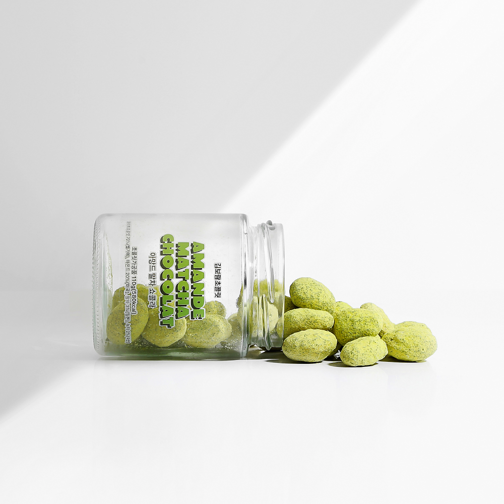 Kim Boram Chocolate Amande Matcha Chocolat Handmade Chocolate Gift
