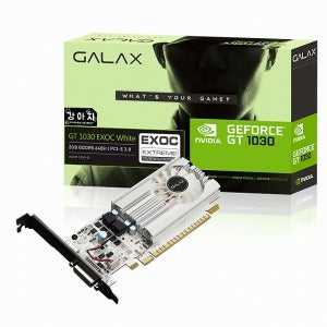 GALAX 지포스 GT1030 강아지 EXOC D5 2GB LP