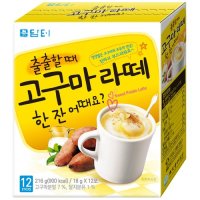 담터 고구마라떼 12T