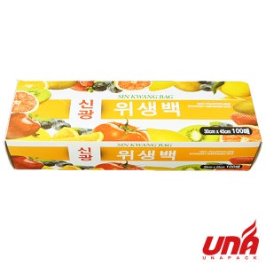 위생팩 100매 30cmX45cm 신광 30개 두껍고질린