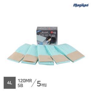 [매직캔리필]차량용 매직롤 5m x 5롤(120MR5B)