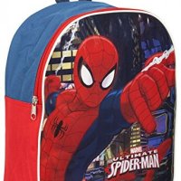 Children Marvel Ultimate Spiderman Outdoor Travel School Shoulder Bag Backpack