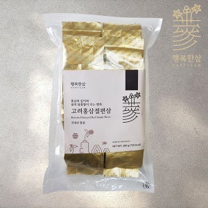 꿀 홍삼 절편 200g 실속형 20g 10팩 맛있는 답례품 행복한삼