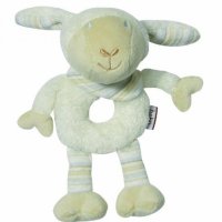 Fehn Babylove Sheep Soft Ring Rattle