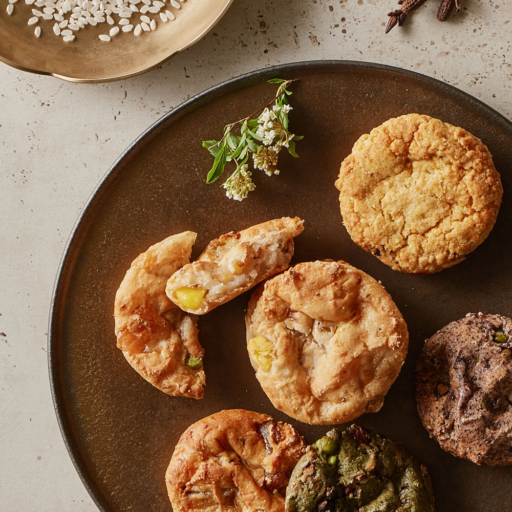 담꽃 퓨전 떡 디저트