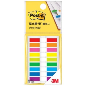 3M 포스트잇 플래그 683-9KP 44x6mm/9색