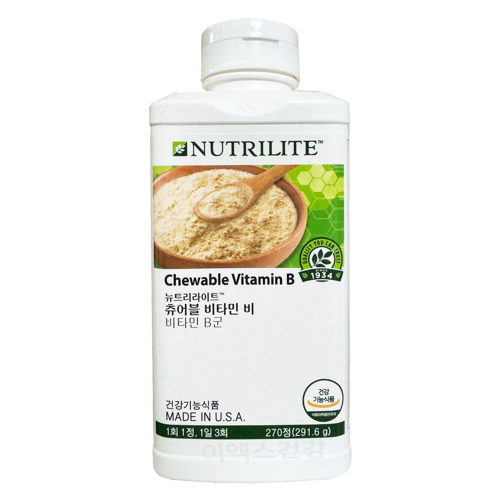 암웨이 츄어블 비타민비 (구 이스트비) (270정, 90일분)