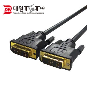 DW-DVIS-1.8M DVI 싱글링크 모니터 케이블 1.8M DVI-D DVI선