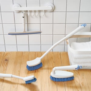 크린아이 욕실 타일 바닥 주방 씽크 틈새 만능 청소솔 4종