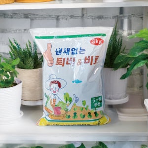 냄새없는 퇴비 3kg 유기질비료 텃밭 채소 화초 화분 유실수 웃거름