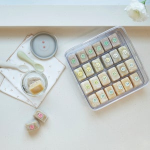 창신리빙 스카이락 김밥재료 보관용기 점보2호 8칸 냉장고 밀폐 소분통 3800ml