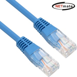 NETmate CAT.6 UTP다이렉트 케이블(블루) 3m NMC-U603BL