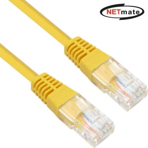 NETmate CAT.6 UTP다이렉트 케이블(옐로우) 3m NMC-U603Y