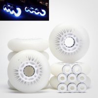 LED 발광휠 80mm 5컬러옵션 LED 발광휠 인라인 바퀴