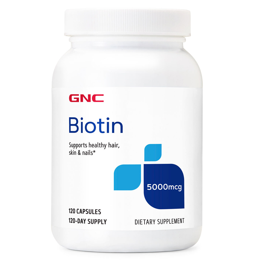 GNC <b>비오틴 5000mcg</b> 120정