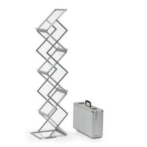 PBMC001 A4 하드케이스(본체제외된 가방만포함) 높낮이조절,접이식 카탈로그 스탠드, 접이식 전단지 거치대