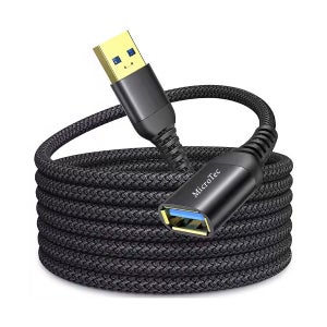 마이크로텍 USB 3.0 연장케이블 고속 연장선 0.3m, 1개