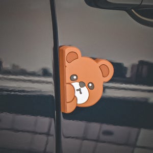큐트 베어 캐릭터 문콕방지 도어가드 자동차 충격보호대