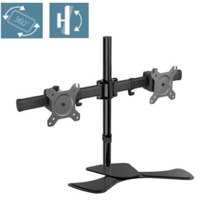 LCD 듀얼모니터거치대 브라켓 암 마운트 받침대 베사