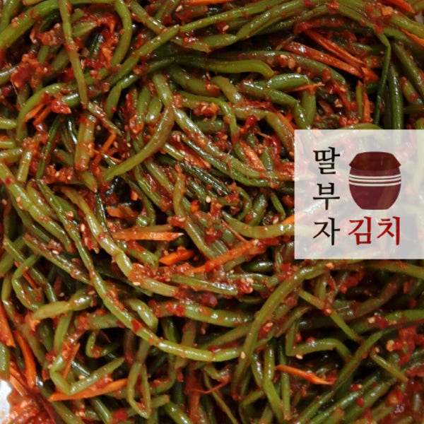 맛과 식감의 진리 갓담근 산지직송 고구마순 고구마줄기 김치 1kg