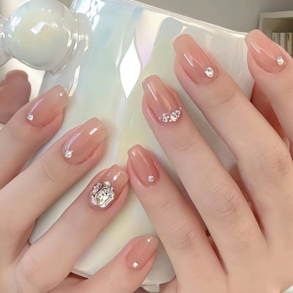 잇템샵 네일팁 수제 네일 아트 인조손톱 롱 숏 대표상품A02