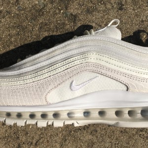 나이키 에어 맥스97 화이트 뱀피,서밋화이트,Nike Air Max 97 White Snakeskin,Summit White,921826-100